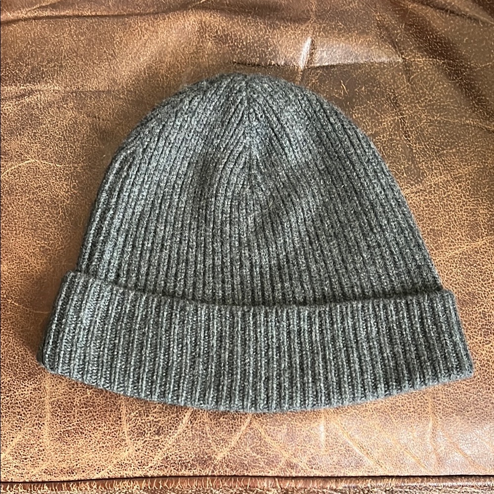 J. Crew 100% Cashmere Knit Beanie